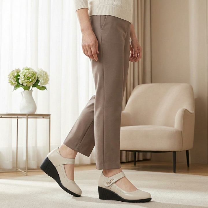 Lydia | Elegant Comfort Shoes with Supportive Mid-Heel