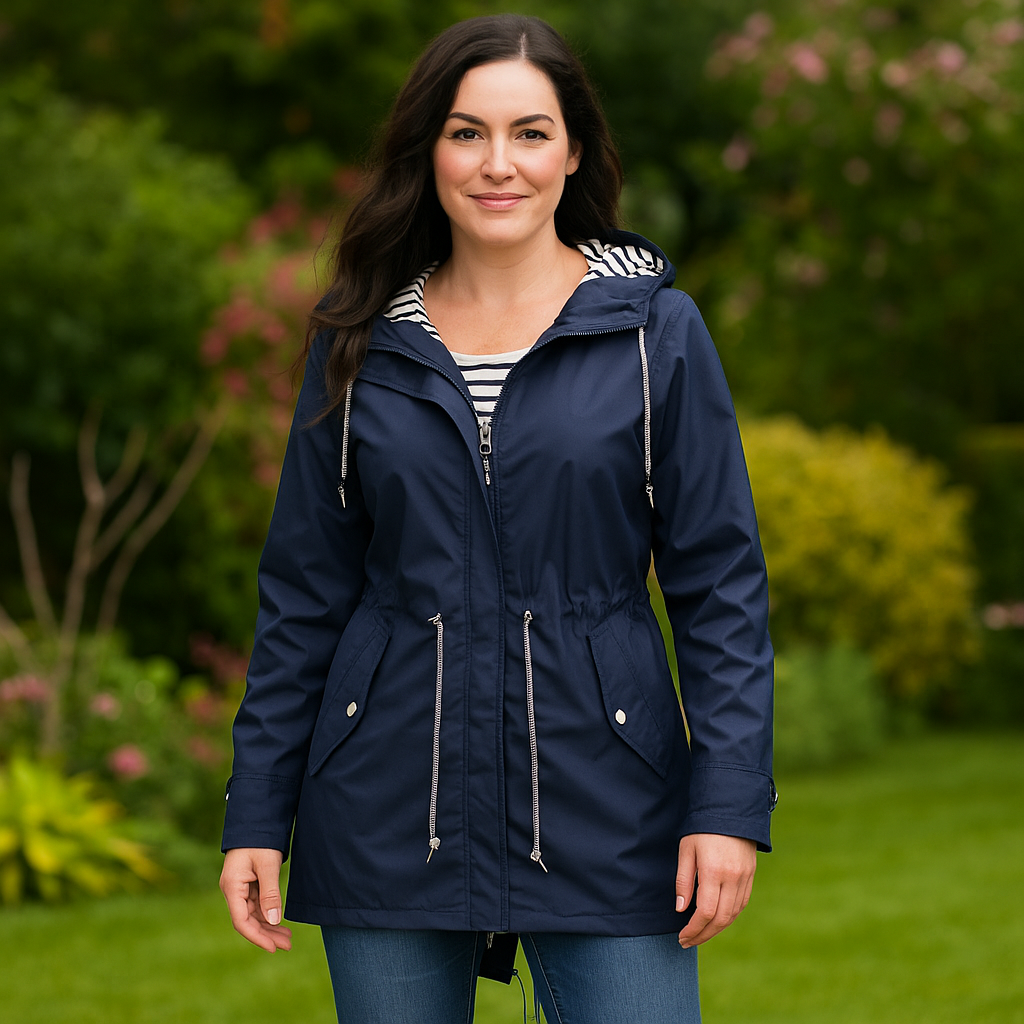 BRENIE™ Lightweight Waterproof Rain Jacket for Women