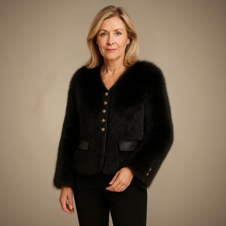 Aurelia Luxe Fox Fur Jacket
