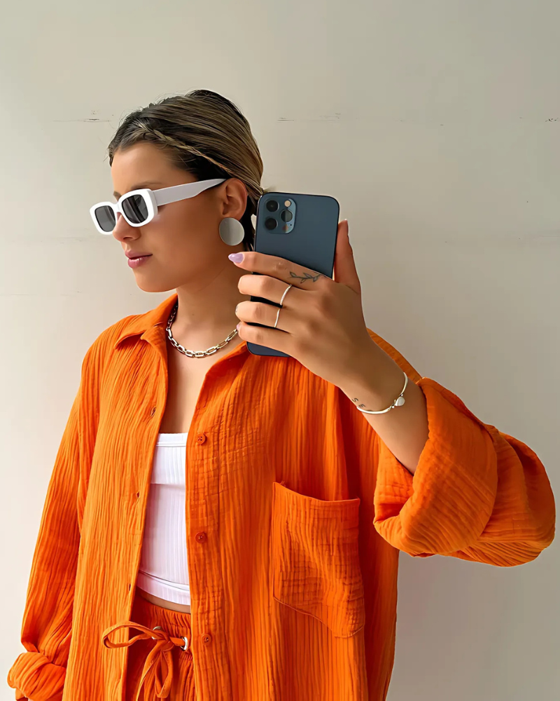 Phoebe | Cotton Shorts Set