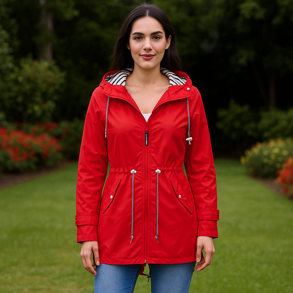 BRENIE™ Lightweight Waterproof Rain Jacket for Women
