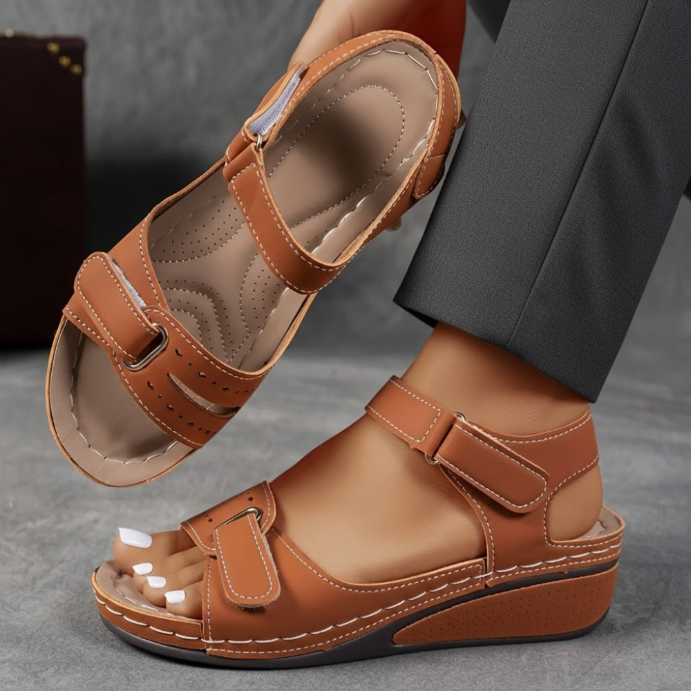 LUCIA™ | Everyday Walking Platform Sandals