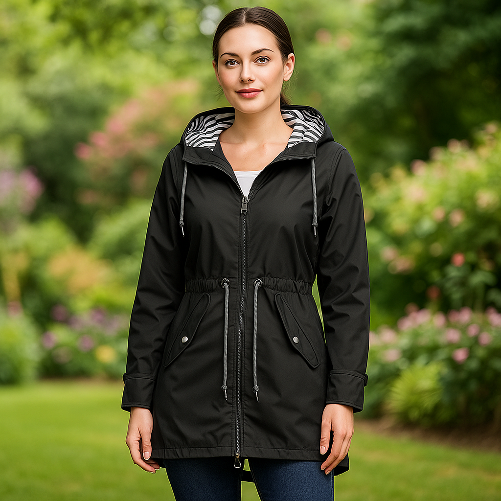 BRENIE™ Lightweight Waterproof Rain Jacket for Women