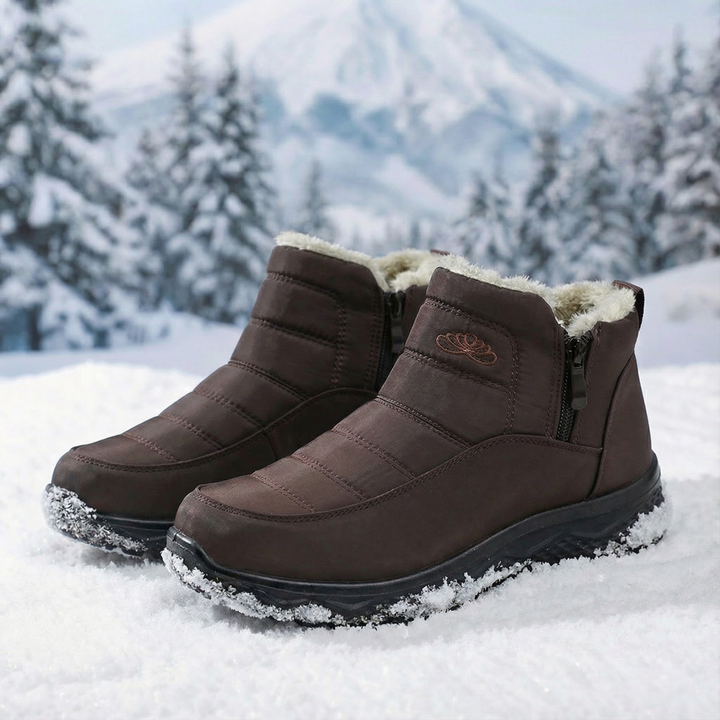 Chantal™ | Fleece-Lined Slip-On Winter Boots for Everyday Comfort