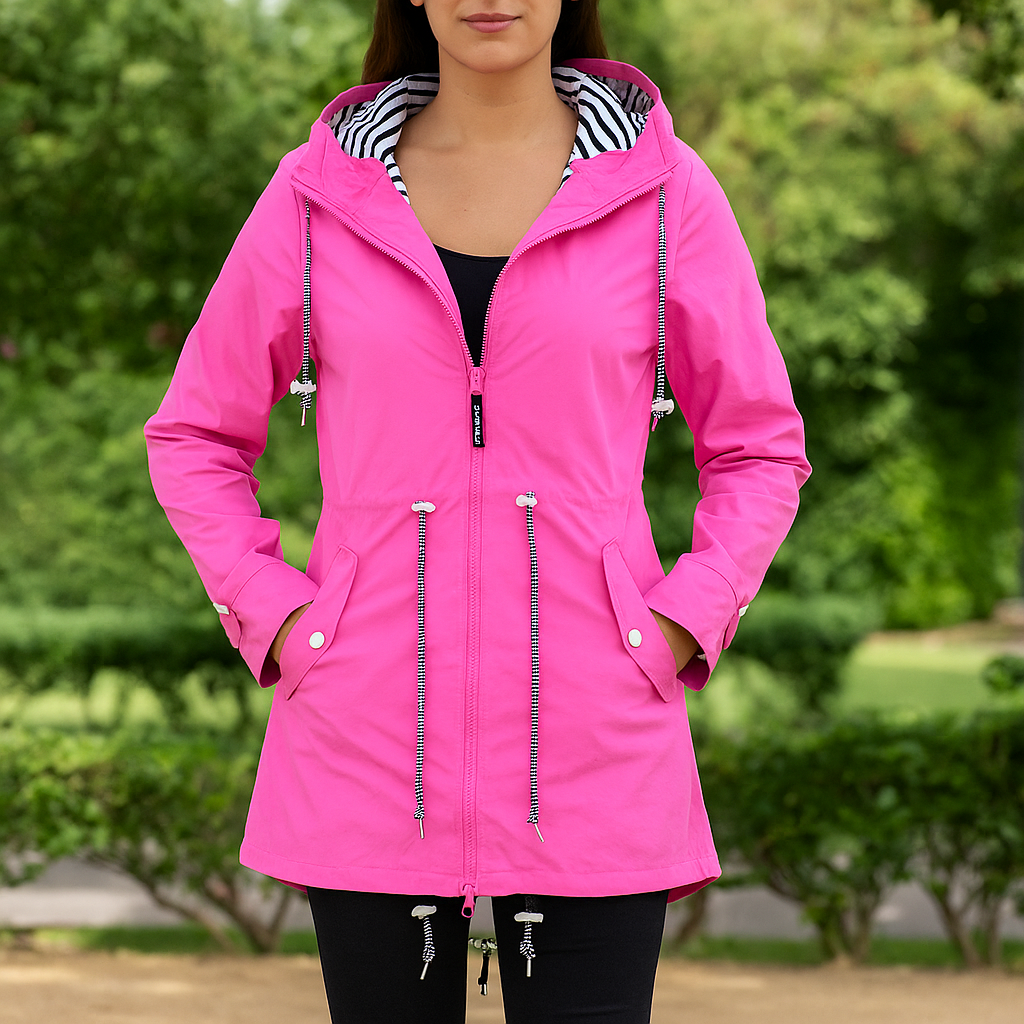 BRENIE™ Lightweight Waterproof Rain Jacket for Women