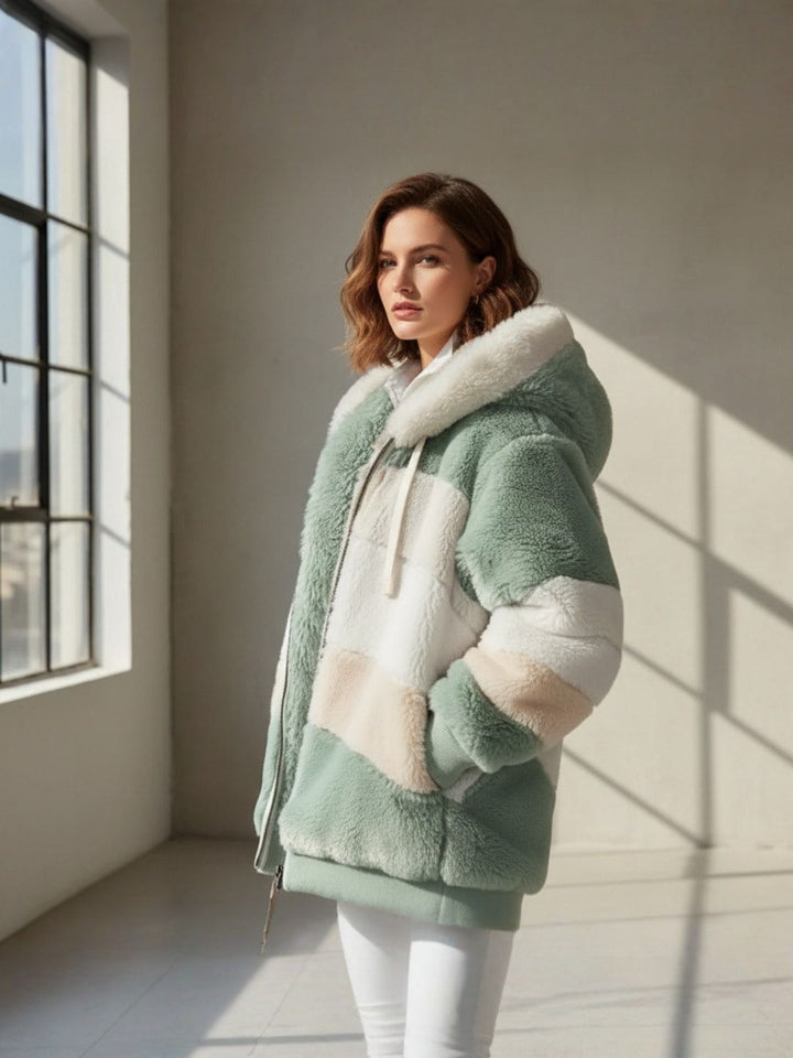 AMY | Luxurious Thick Arctic Fur Coat