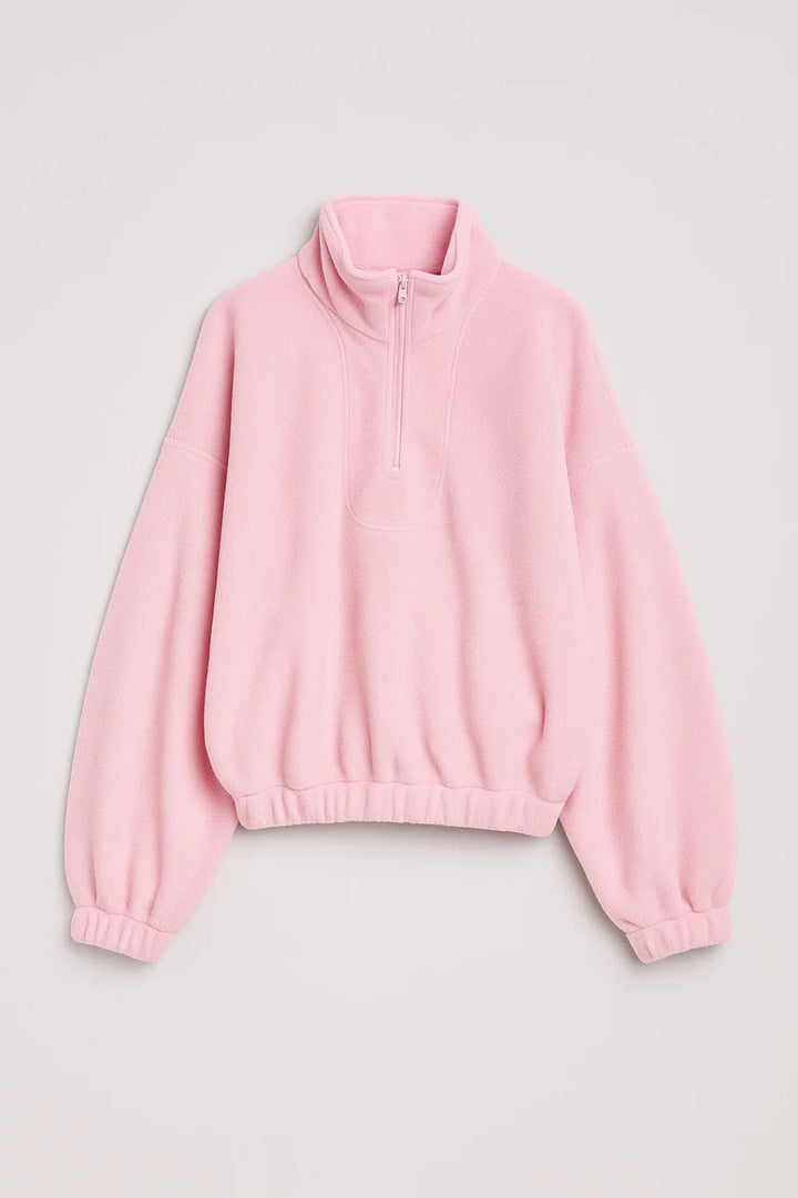 Talwyn | Half-Zip Knit With Stand Collar