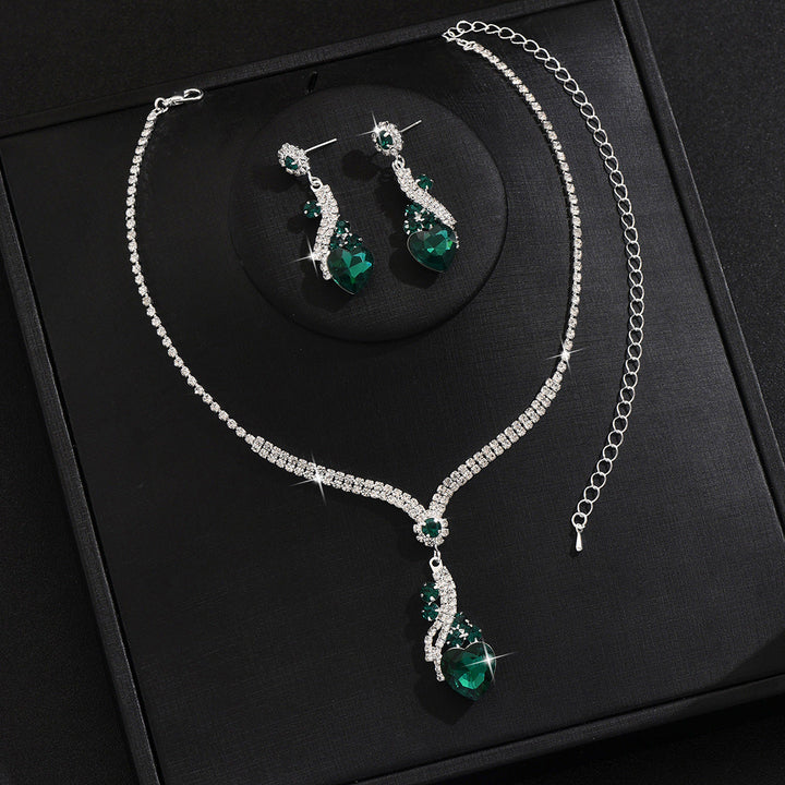 Premium Zirconia Jewellery Set