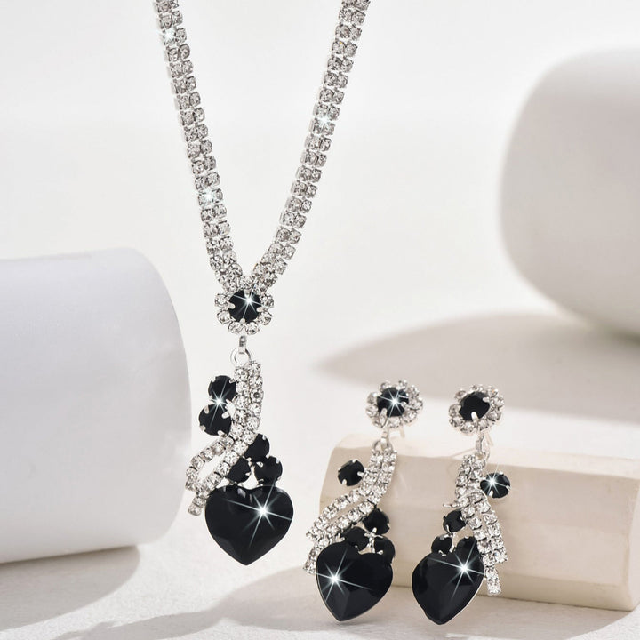 Premium Zirconia Jewellery Set