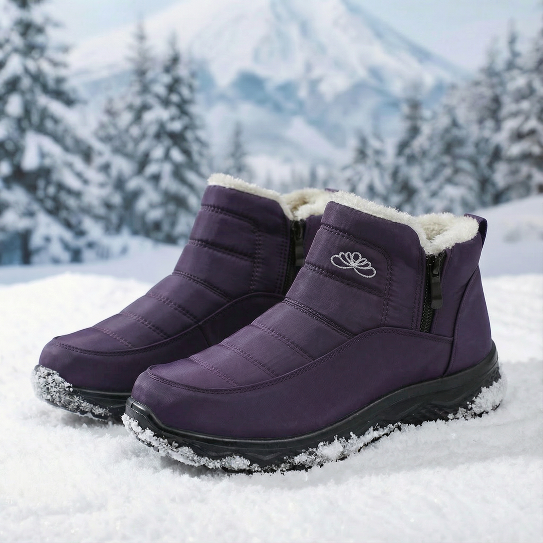Chantal™ | Fleece-Lined Slip-On Winter Boots for Everyday Comfort