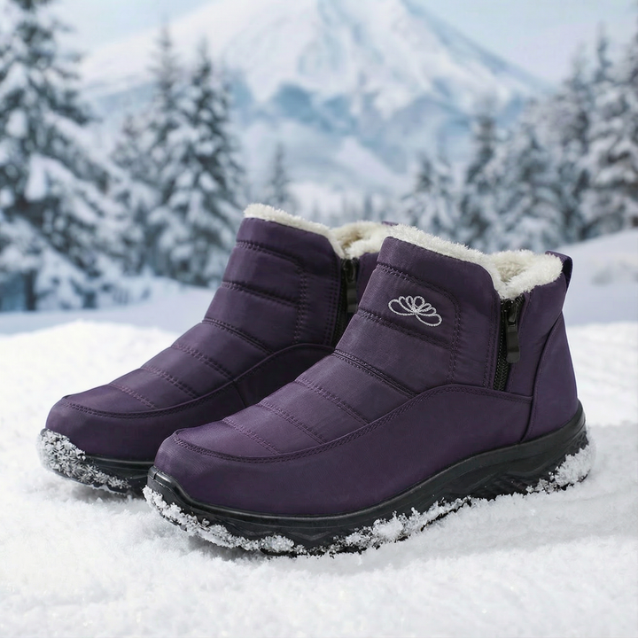 Chantal™ | Fleece-Lined Slip-On Winter Boots for Everyday Comfort