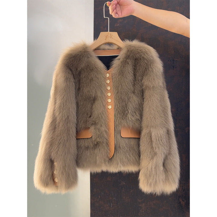 Aurelia Luxe Fox Fur Jacket