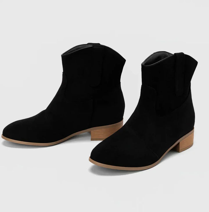 Suedellea™ | Western Suede Boots
