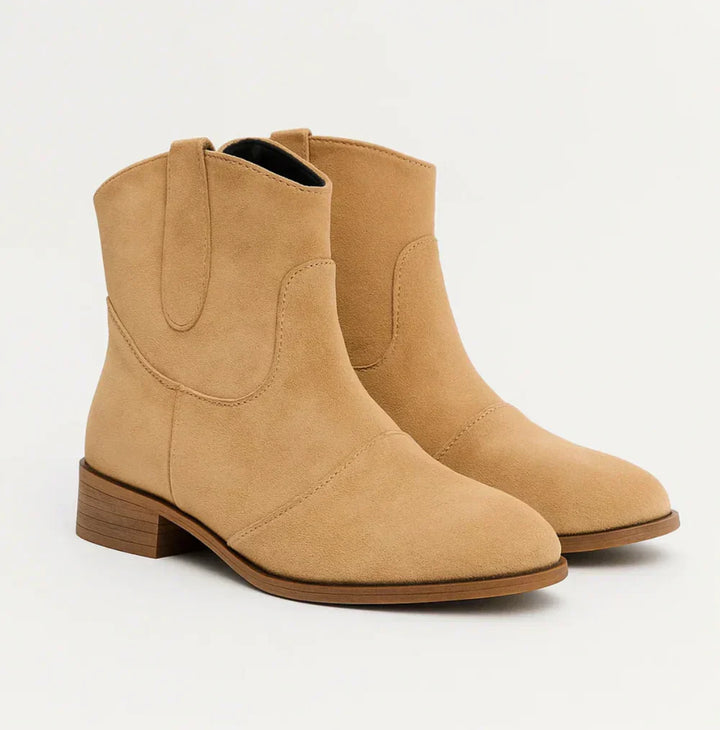 Suedellea™ | Western Suede Boots