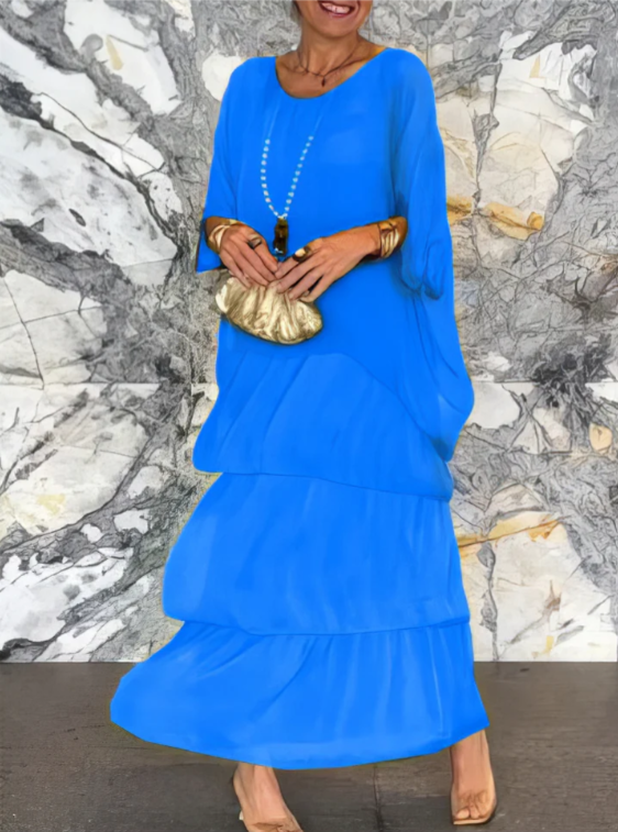 CAROLINE™ – Elegant Flowing Maxi Dress