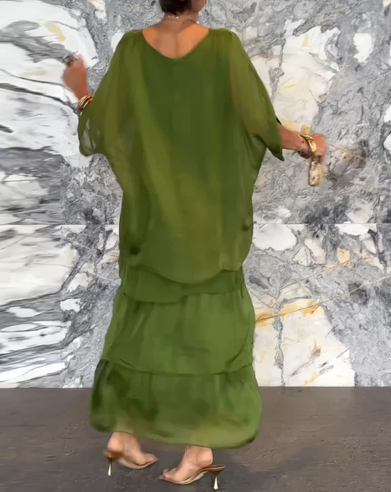 CAROLINE™ – Elegant Flowing Maxi Dress