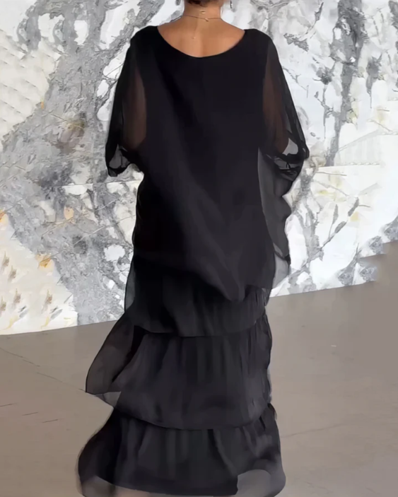 CAROLINE™ – Elegant Flowing Maxi Dress