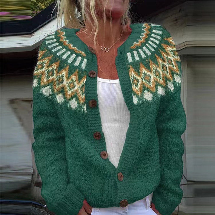 Nina | Vintage Icelandic Cardigan