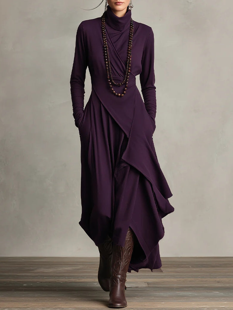 Marilyn™ Flattering Maxi Dress with Sleeves