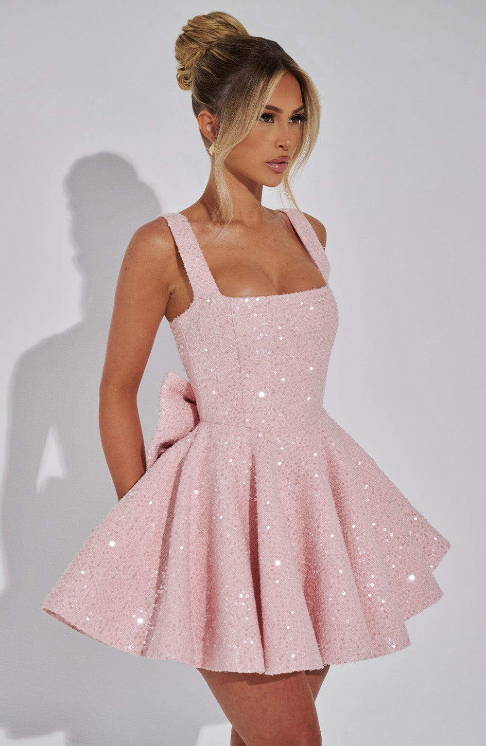 Romy | Dazzling Bow Dress