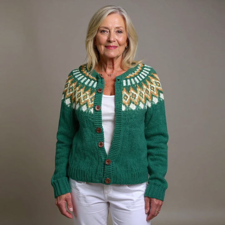 Nina | Vintage Icelandic Cardigan