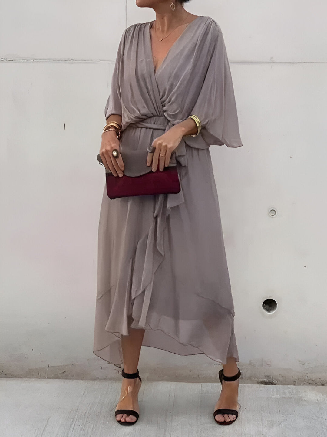 Janet | Effortless Spring Wrap Dress