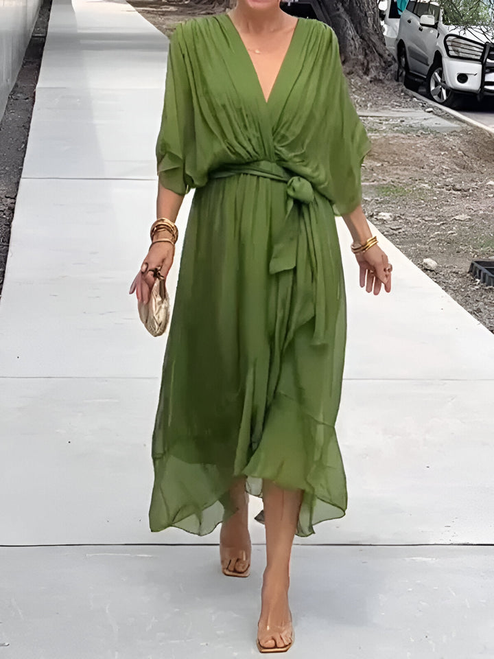 Janet | Effortless Spring Wrap Dress