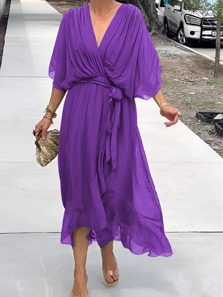 Janet | Effortless Spring Wrap Dress