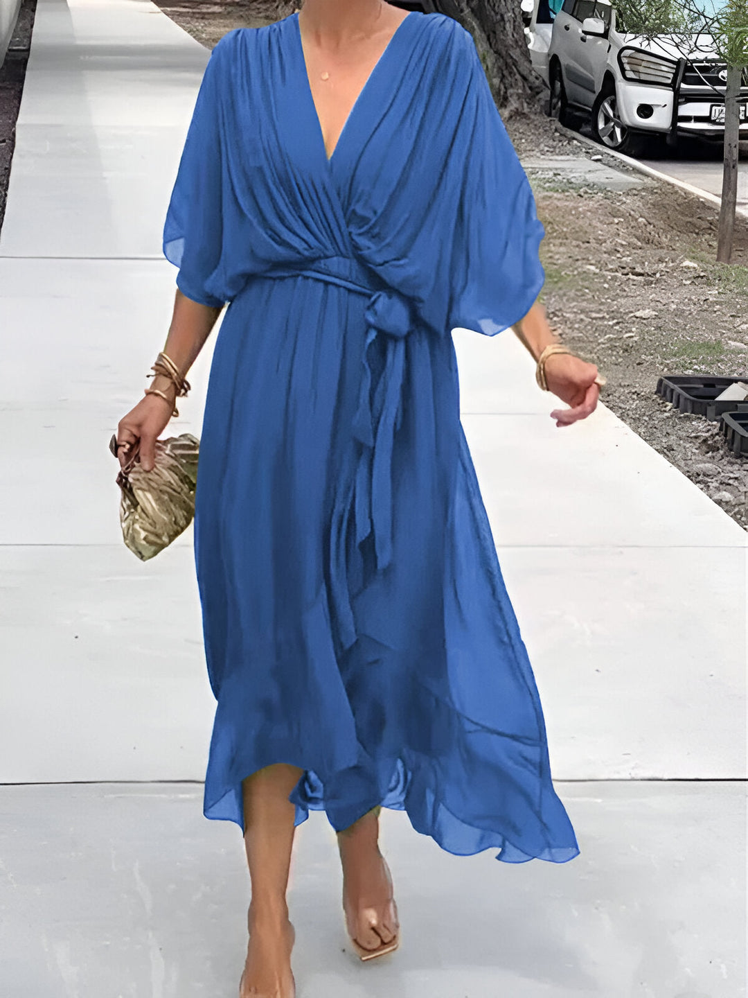 Janet | Effortless Spring Wrap Dress