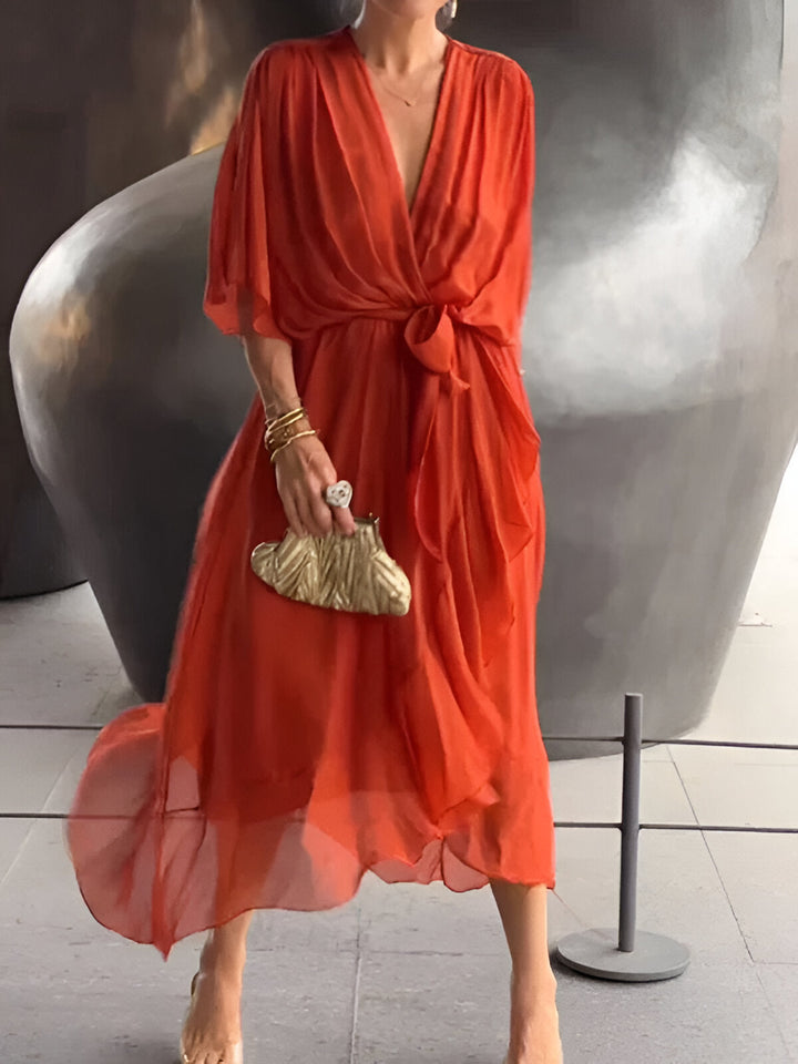 Janet | Effortless Spring Wrap Dress